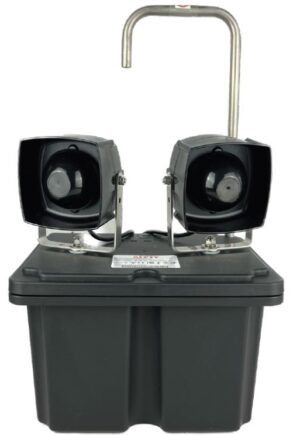 BirdAlert 2.0 met 2 luidsprekers