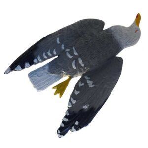 FlattyGull - silhouet van een meeuw