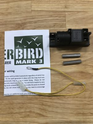 Hoogspanningsregelaar t.b.v Scatterbird Mark 3 en Mark 4